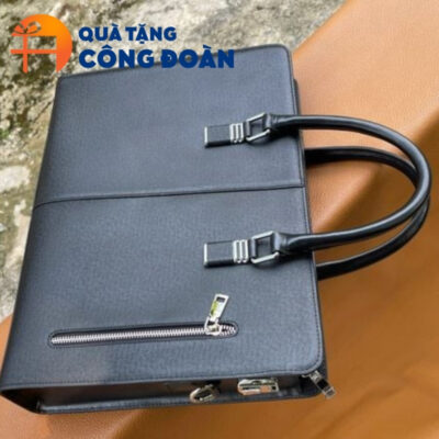 Hình ảnh thực tế cặp da quà tặng Công đoàn