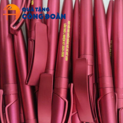 Alternative view of Quà tặng Đại hội Đại biểu in logo bút bi nhựa 14cm BK-06