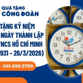 quà tặng in logo kỷ niệm 95 năm ngày thành lập Đoàn TNCS