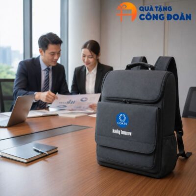 Alternative view of Balo Laptop Vải Dù Polyester Chống Thấm 15.6 Inch In Logo BL - 05