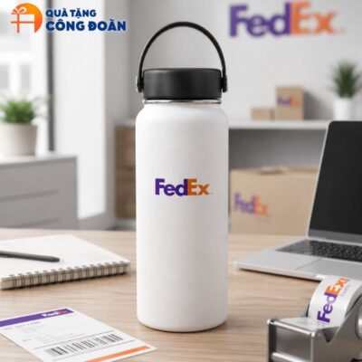 Alternative view of Bình Giữ Nhiệt Inox 304 500ml Có Quai In Logo Quà Tặng Công Đoàn BGN - 17