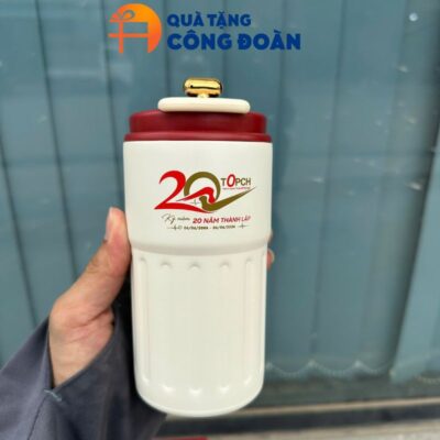 Bình Giữ Nhiệt Inox 520ml In Logo Quà Tặng công đoàn BGN - 11