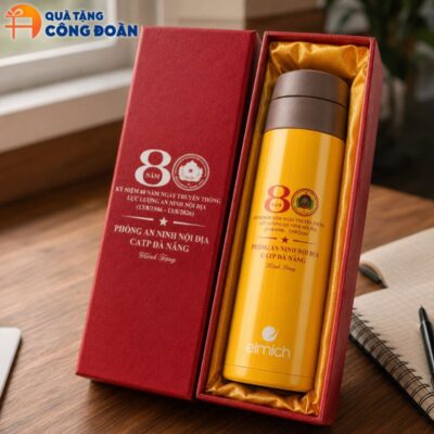 Alternative view of Bình Giữ Nhiệt Inox 304 500ml In Logo Quà Tặng Công Đoàn BGN - 21