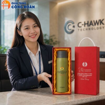 Alternative view of Bình Giữ Nhiệt Inox 304 500ml In Logo Quà Tặng Công Đoàn BGN-15