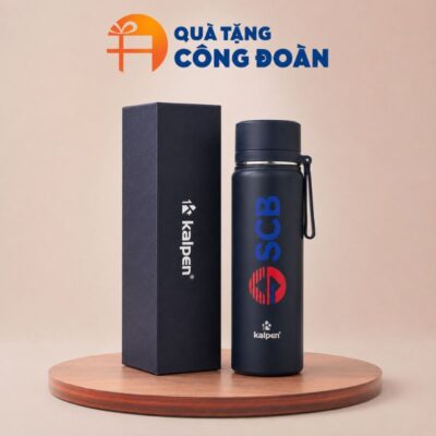Bình Giữ Nhiệt Inox 520ml In Logo Ngân Hàng SCB Quà Tặng Công Đoàn BGN - 14